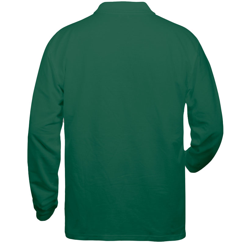 Polo Premium Manga Larga Hombre Trasero